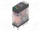 Relay  electromagnetic, DPDT, Ucoil  230VAC, 5A, 5A/250VAC, RXG