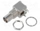 Connector  BNC, socket, female, angled 90�, 50�, THT, on PCBs