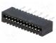 Connector  FFC/FPC, THT, PIN  12, Contacts  copper, tinned, 1mm, 20m�