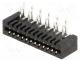 Connector  FFC/FPC, THT, PIN  12, Contacts  copper, tinned, 1mm, 20m�