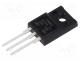 Transistor  N-MOSFET, unipolar, 800V, 2A, Idm  8A, 20W, TO220FP