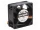 Fan  DC, axial, 12VDC, 60x60x25mm, 46.8m3/h, 39dBA, ball, 5600rpm