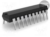 IC  digital, bus transceiver, Ch  8, CMOS, THT, DIP20, -4085�C, tube