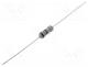 Resistor  metal film, 4.7�, fusible, THT, 1W, �10%, 0.54x28mm