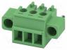 Connector - Connector  pluggable terminal block, plug, COMBICON S, 8A, 320V