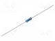 Resistor  metal film, 10�, THT, 0.6W, �1%, 350V, 0.6x28mm, 50ppm/�C