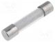 Fuse - Fuse  fuse, cylindrical,glass, 8A, 250VAC, time-lag, 6.3x32mm, bag