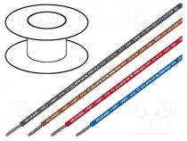 ������� - Wire, H05V2-K, stranded, Cu, 0.5mm2, 22AWG, PVC, yellow-green