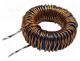Inductor  wire, THT, 100uH, 2.4A, R  83.4m�, Inductor  toroidal