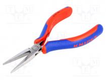 Pliers, flat,elongated, 145mm