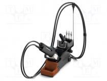 Soldering iron stand, for desoldering iron