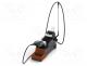 Soldering iron stand, for hot microtweezers
