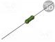 Resistor  metal film, 15k�, THT, 2W, �1%, MF, 500V, 0.7x25mm, axial