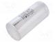 Capacitor  polypropylene, motors, run, 50uF, 475VAC, 55x122mm