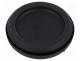 Grommet, with bulkhead, mount.hole  50.2mm, black, cable  136mm