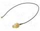 IPEX-SMA-150 - Cable, 0.15m, IPEX MHF 1,SMA female, black, angled,straight