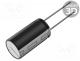 Capacitor  electrolytic, low ESR, THT, 100uF, 25VDC, 6.3x11.2mm