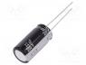 EEUEB2D220 - Capacitor  electrolytic, THT, 22uF, 200VDC, 10x20mm, Pitch  5mm