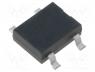 DB207S-DC - Bridge rectifier  single-phase, Urmax  1kV, If  2A, Ifsm  60A, DB-1S