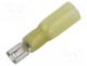 Terminal  flat, 4.8mm, 0.8mm, female, 46mm2, crimped, for cable