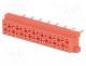Connector  Micro-MaTch, socket, female, PIN  16, straight, THT, 2x8
