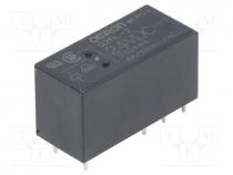 G2RL-2-24DC - Relay  electromagnetic, Ucoil  24VDC, DPDT, Icontacts max  8A, G2RL