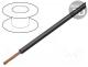 FLRY-A1.00-BK/1 - Wire, FLRY-A, 1x1mm2, stranded, Cu, PVC, black, 60V, Class  5