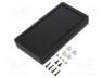 PP087N - Enclosure  multipurpose, X  83mm, Y  151mm, Z  34mm, ABS, black