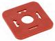 Flat gasket, silicone