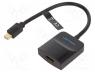 HBCBB - Converter, HDMI socket,mini DisplayPort plug, 3D,Full HD 1080p