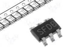 LM2734XMK/NOPB - Int. circuit PWM DC/DC step-down 1A 1.6MHz TSOT23-6