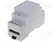  DIN Rail - Box for DIN rail mounting 36mm 6/6pin