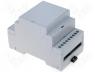 DIN Rail Enclosures - Box for DIN rail mounting 53mm 9/9pin