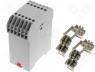  DIN Rail - Enclosure for DIN rail, with 24 terminals 45x81,8x99mm