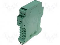 CP-23-50 - Enclosure for DIN rail,with terminals 22,5x100x113,5mm