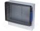   - Fibox Cardmaster enclosure 320x260x129mm transp. cover