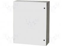 Wall mounting enclosure Fibox CAB P 1035x835x300mm grey