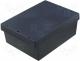 Enclosure universal 144x198x73mm black