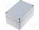 Varius Boxes - ABS plastic enclosure ABS 80x120x55mm grey cover