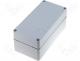 ABS plastic enclosure ABS 80x160x65 grey cover