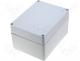 AB121609 - ABS plastic enclosure ABS 120x160x90 grey cover