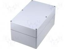 AB162513 - ABS plastic enclosure ABS 160x250x125 gray cover