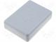 ABS-22 - ABS plastic enclosure w/o fixation 85x60x22 locked