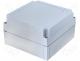 Varius Boxes - Fibox ABS plastic enclosure 180x180x100mm cover grey