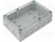 CP-11-26T - Wall mounting enclosure tran. cover PC IP65 180x125x56