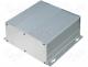 Enclosure with aluminium profile 190x69x160