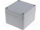 ETA105 - Aluminium sealed enclosure 75x80x57mm