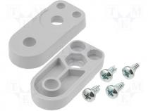 FP10674 - Wall fastening lug 2 pcs incl. screws