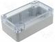 Varius Boxes - Polycarbonate enclosure, transparent 115x65x40mm