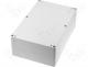 G232 - Polycarbonate enclosure, light grey 222x146x75mm